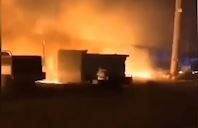 Dam chay lon thieu rui nhieu phuong tien o Trung Quoc hinh anh