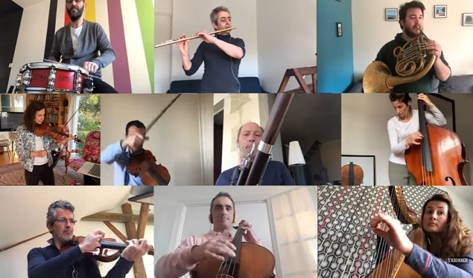 Xem ban nhac bieu dien qua video call mua dich Covid-19 hinh anh