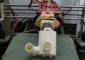 Sinh vien ky thuat Italy dung may in 3D tao ra cac van cho may tho hinh anh