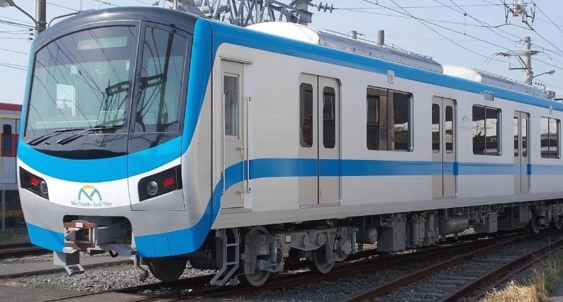 Doan tau dau tien tuyen metro so 1 sap ve Viet Nam hinh anh