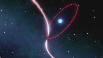 Ngoi sao chet uon cong thoi gian, dung nhu Einstein nghi hinh anh