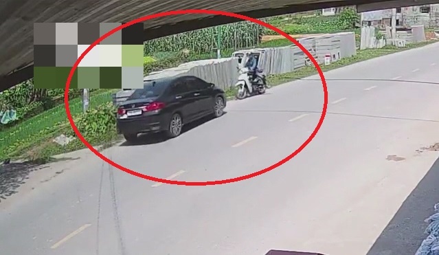 Tai xe oto say ruou lan lan dam vang lai xe may hinh anh