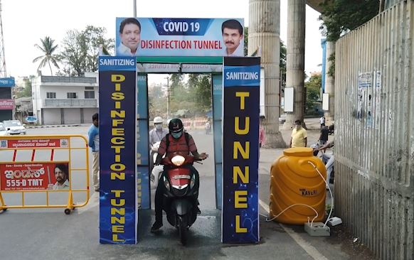 Duong ham khu trung danh cho xe may o An Do hinh anh