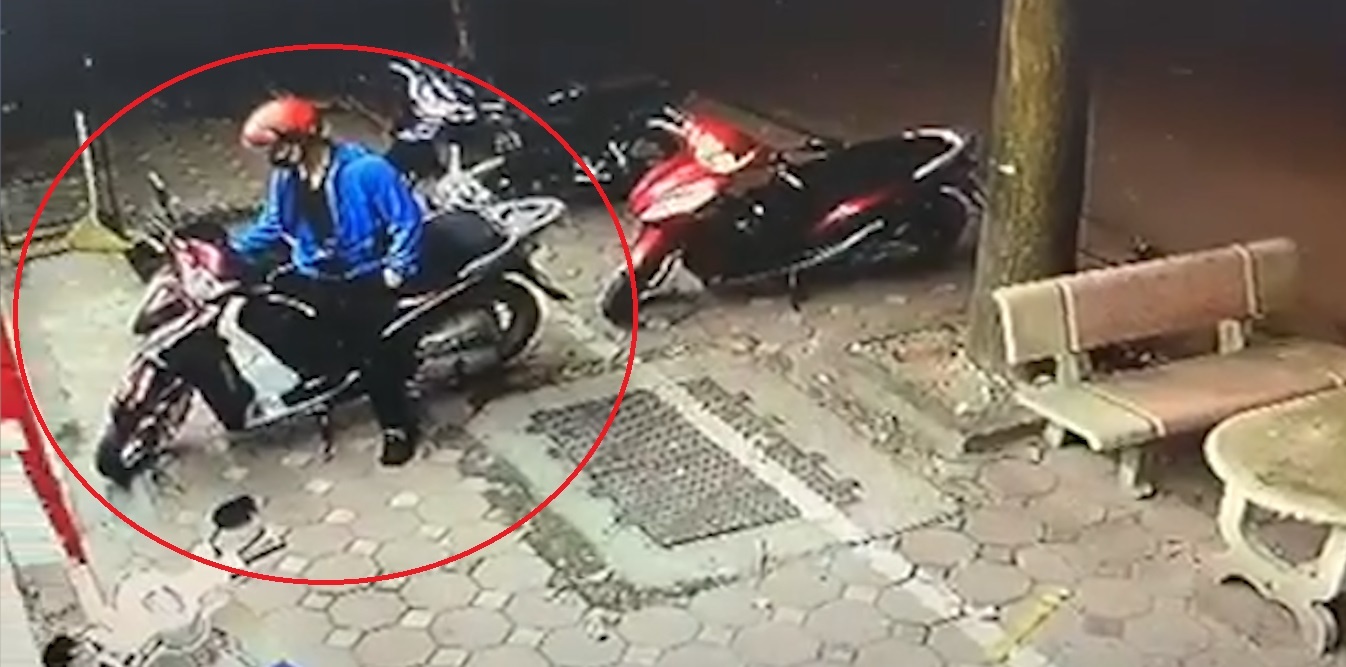 Trom xe SH nhanh nhu chop o Ha Noi hinh anh