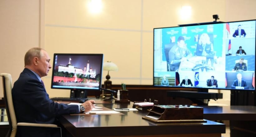 TT Putin ban bo tinh trang khan cap vi su co tran dau o Vong Bac Cuc hinh anh