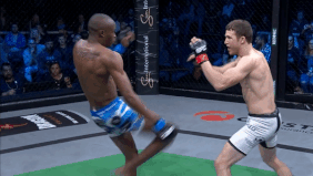 Vo si MMA tung cu da ha guc doi thu trong vai giay hinh anh