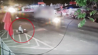 Xe may sang duong thieu quan sat gay tai nan cho xe khac hinh anh