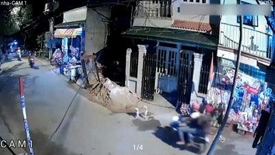 Trom dung sung dien bat cho nhanh nhu chop hinh anh