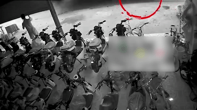 Xe dau keo bi lat, de chet 2 me con hinh anh