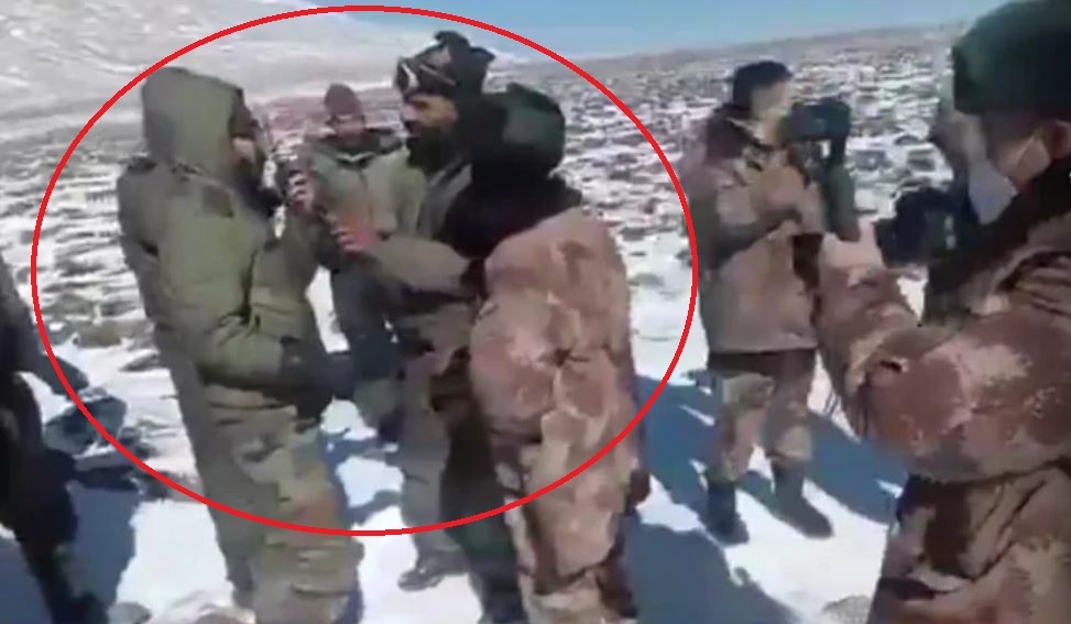 Video dung do o Sikkim sau khi si quan Trung Quoc bi dam vao mat hinh anh