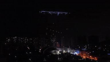 800 drone thap sang bau troi o Trung Quoc hinh anh