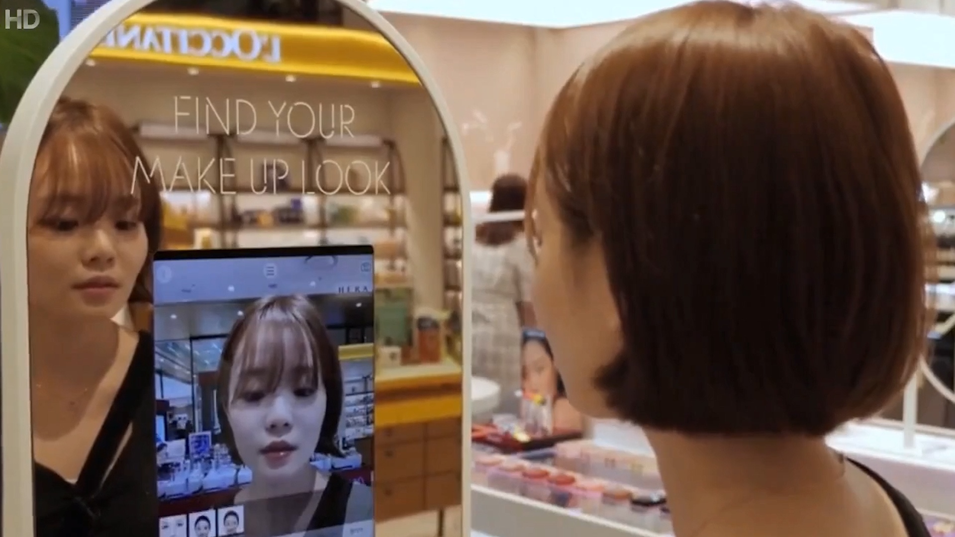 Guong thuc te ao giup thu my pham tai Han Quoc hinh anh