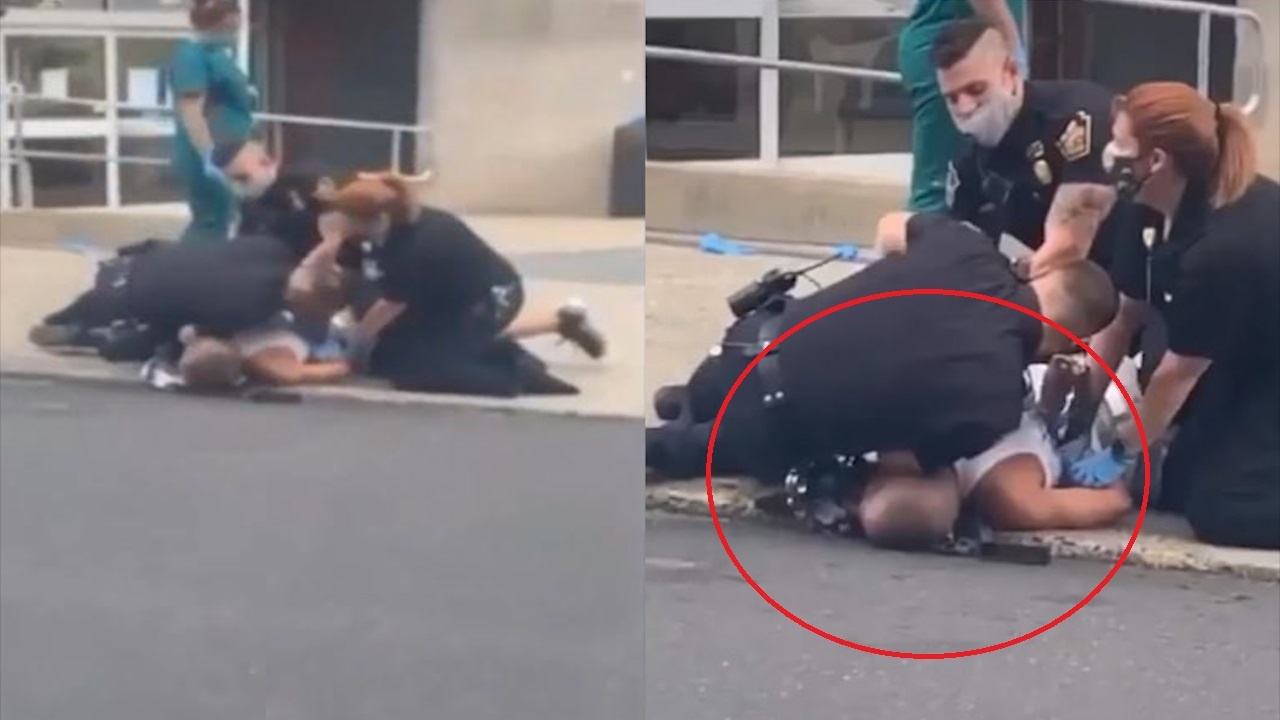 Canh sat My lai bi bat gap de dau goi len gay nguoi da den hinh anh