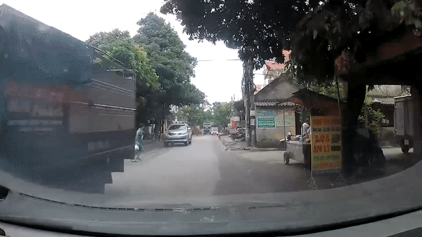 Nguoi phu nu chay sang duong suyt bi oto dam hinh anh