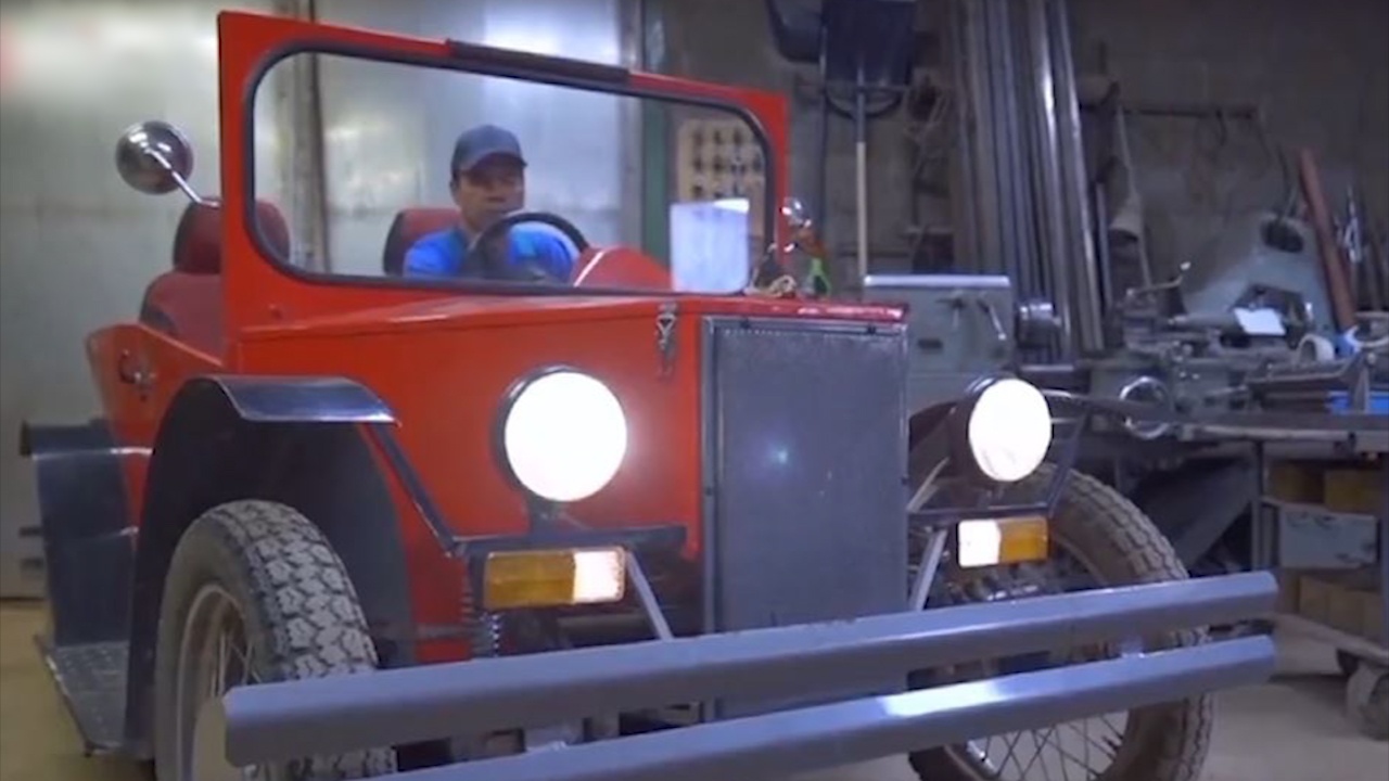 Nong dan Nga tu che 'sieu xe' mui tran hinh anh