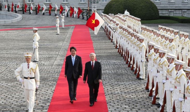 Dau an Thu tuong Abe trong quan he Viet - Nhat hinh anh