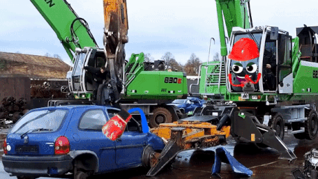 Video hai huoc ve nhung co may nghien oto hinh anh