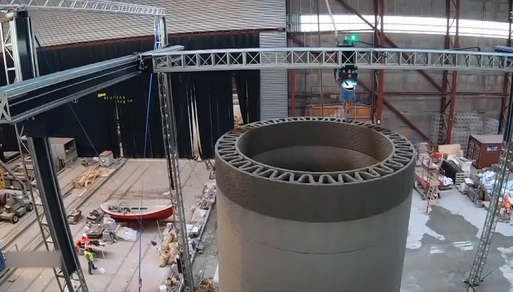 Cong nghe xay nha bang in 3D hinh anh