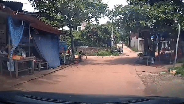 Xe may dam vao dau oto hinh anh