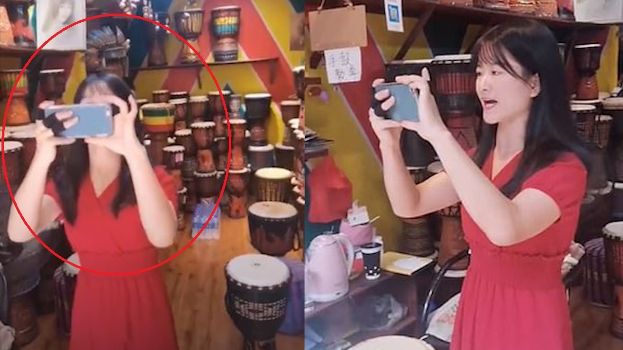 Nhan vien quat thao du khach vi khong mua hang o Trung Quoc hinh anh