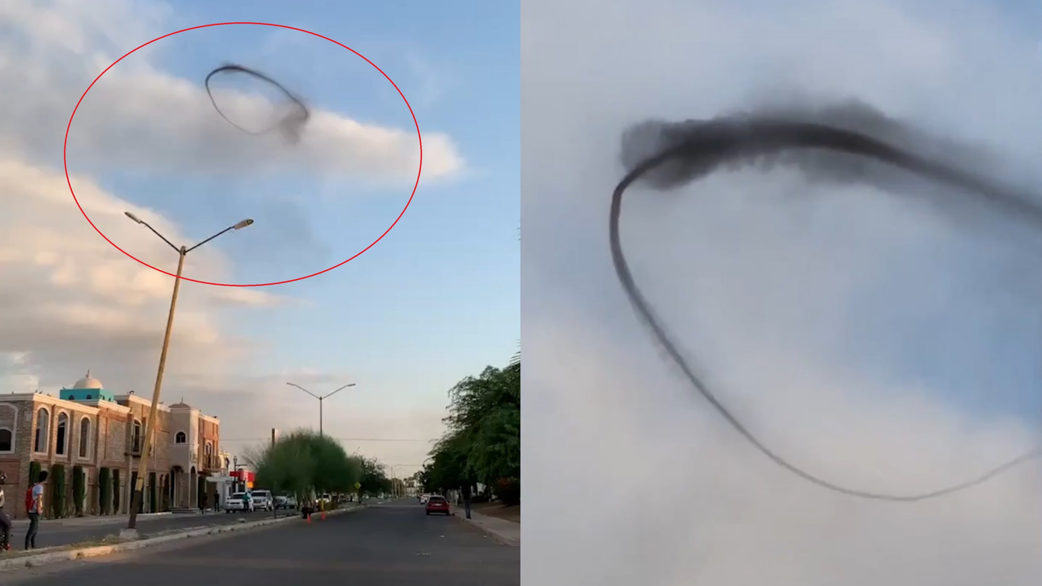 Vong khoi den tren bau troi o Mexico hinh anh