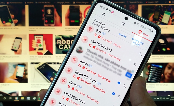 Cam dung so dien thoai thong thuong nhan tin quang cao hinh anh