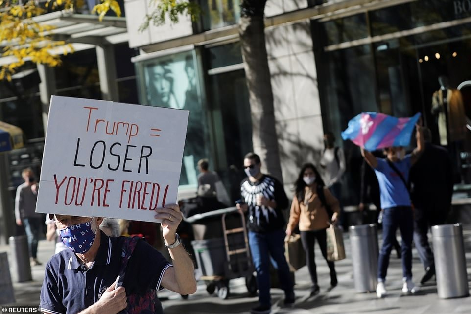 Nguoi dan New York vo oa vui suong vi ong Biden chien thang hinh anh