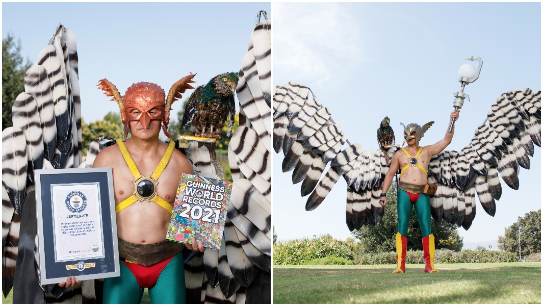 Nguoi dan ong tao ra doi canh khong lo lap ky luc the gioi hinh anh