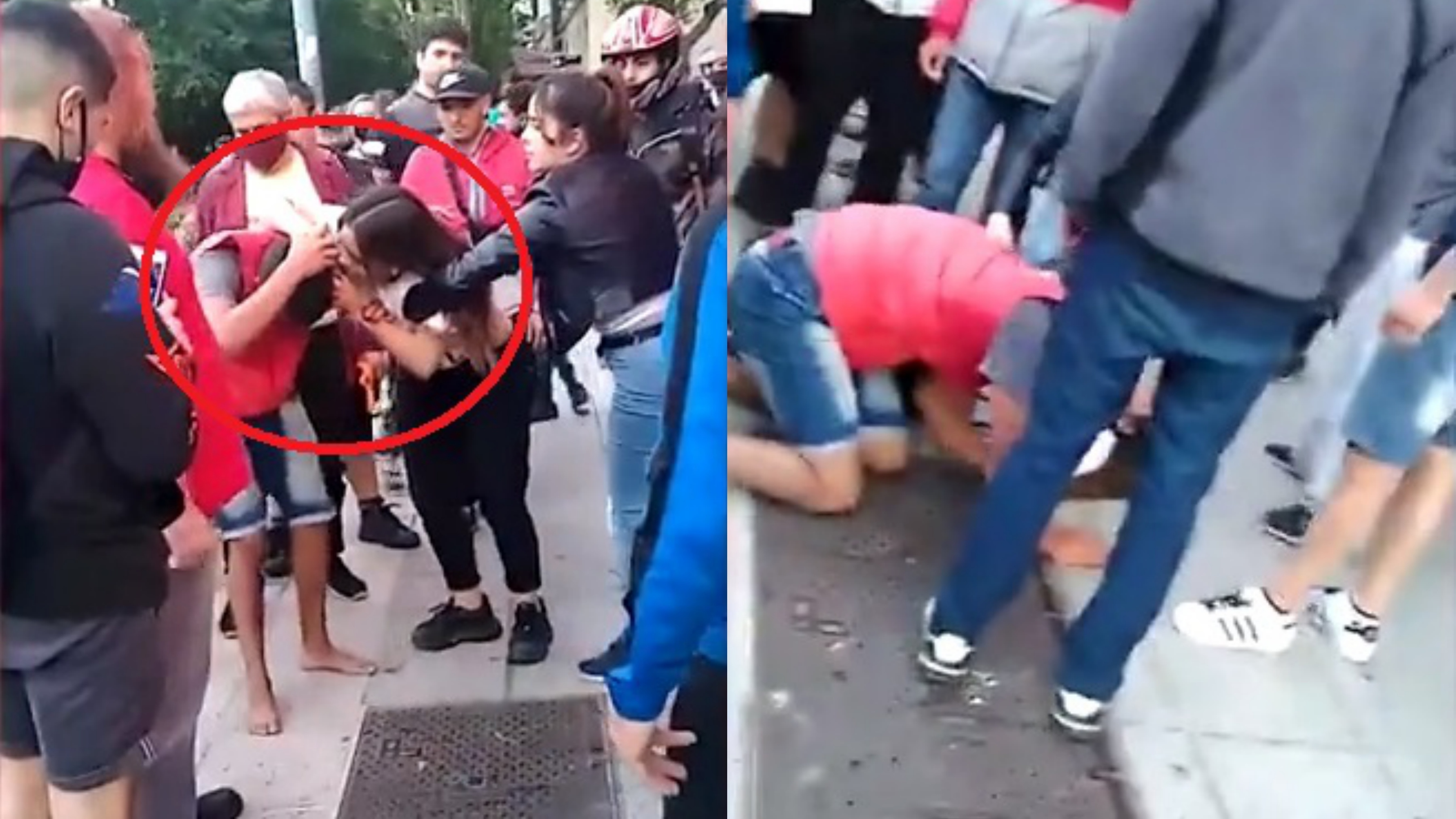 Nu vo si MMA khong che ten trom dien thoai giua pho hinh anh