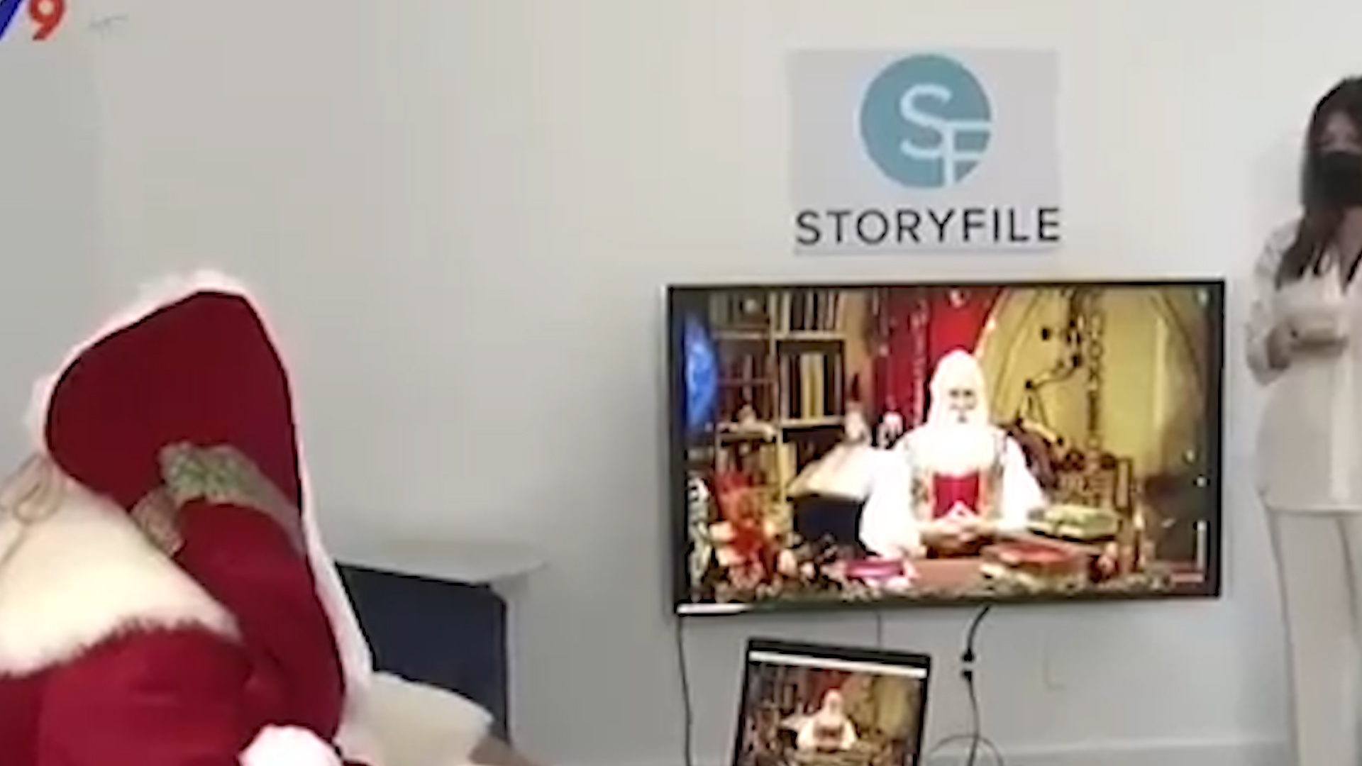 Web thong minh giup tre giao luu voi ong gia Noel hinh anh