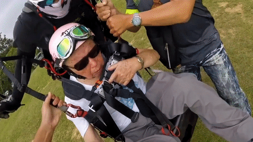 Cu ong Trung Quoc 105 tuoi tro thanh nguoi lon tuoi nhat nhay du luon hinh anh