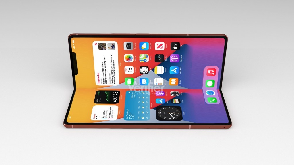 Apple du kien ra iPhone man hinh gap vao nam 2022 hinh anh