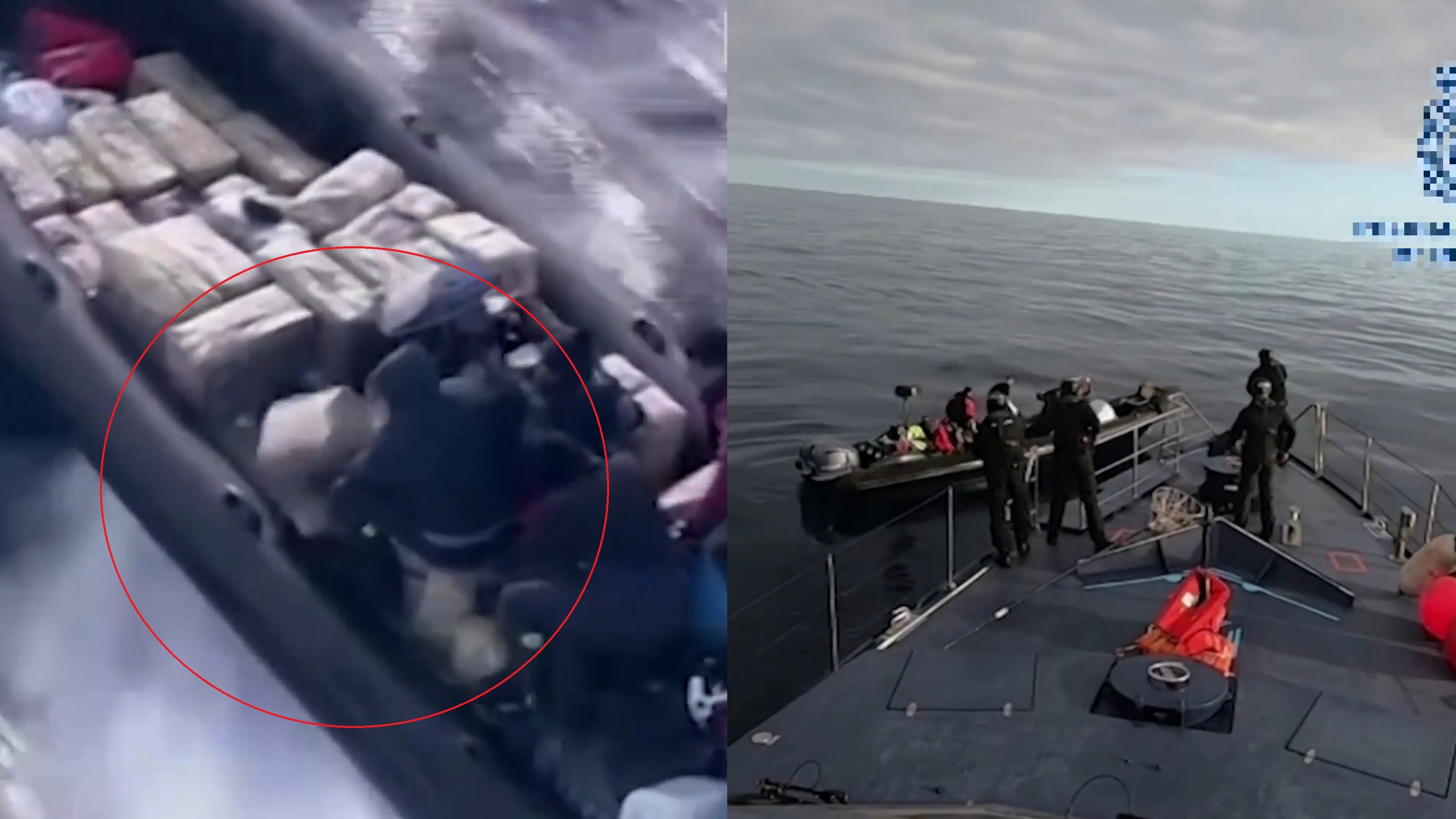 Canh sat ruot duoi de thu giu 2 tan ma tuy tren bien Tay Ban Nha hinh anh