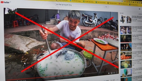 Xu ly manh tay kenh YouTube co noi dung nham nhi, giat gan hinh anh