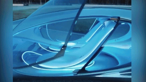 Mercedes-Benz AVTR dung dong co dien va khong co vo lang hinh anh