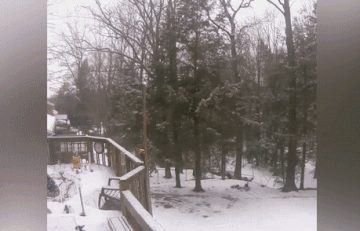 Timelapse ve tran bao tuyet du doi xuat hien o ngoai o New York hinh anh