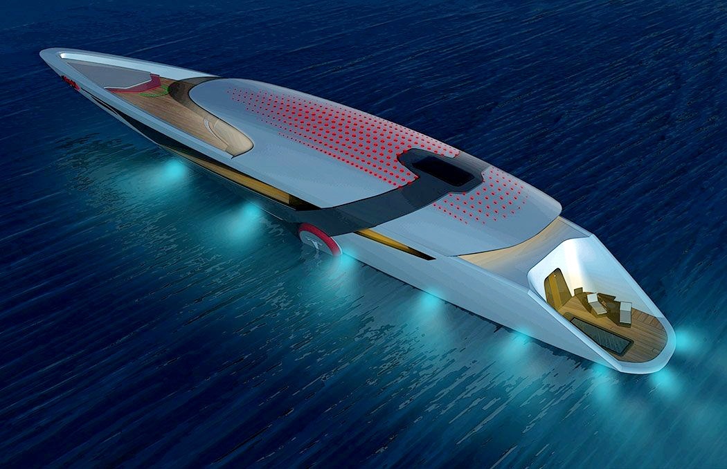 Tesla gioi thieu sieu du thuyen chay bang dien gia 675 trieu USD hinh anh
