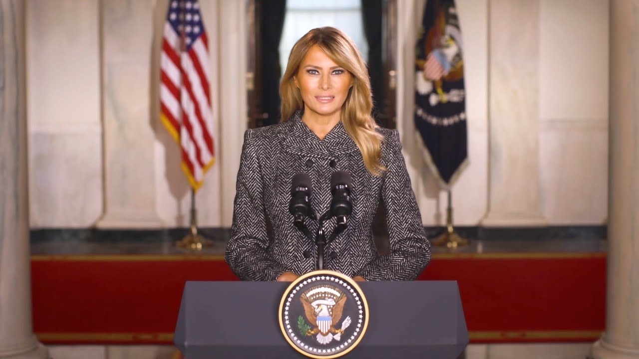 Ba Melania noi loi chia tay hinh anh