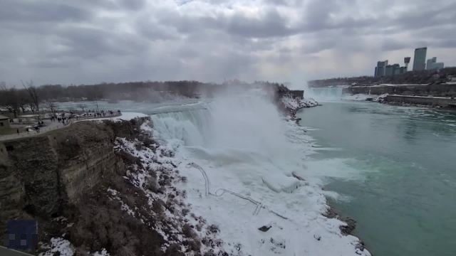 Tuyet van phu trang thac Niagara hinh anh