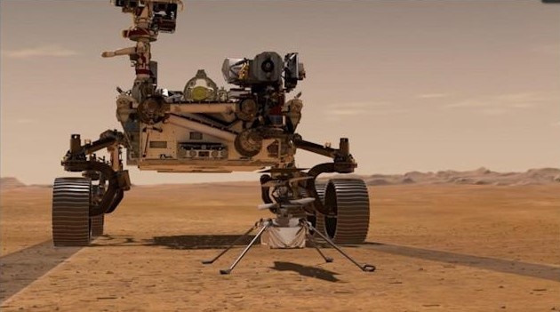 NASA de lai manh vai tren Sao Hoa hinh anh