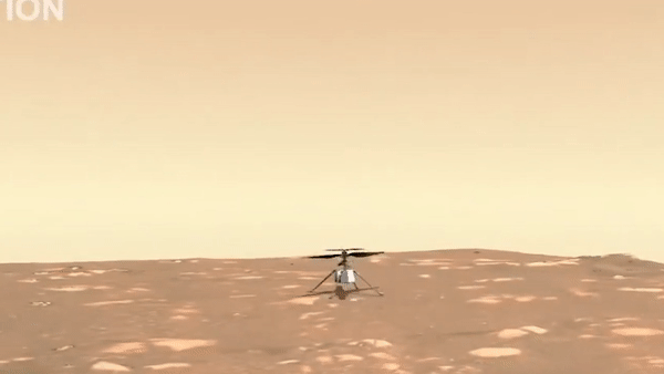 Truc thang tren Sao Hoa cua NASA hinh anh