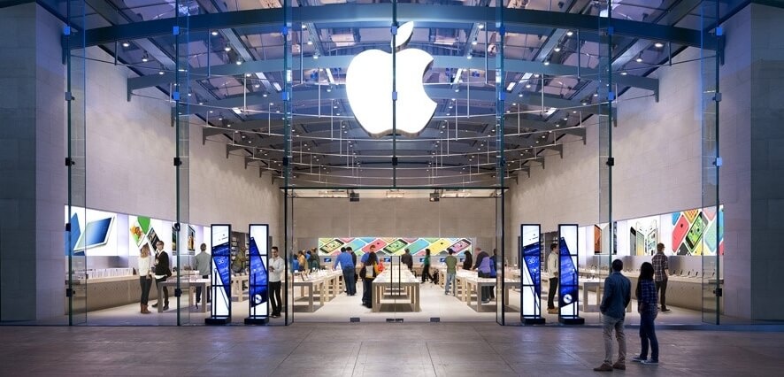 Ben trong Apple Store dau tien hinh anh