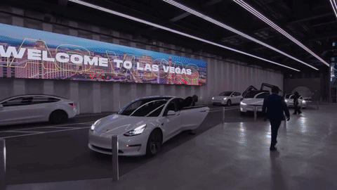 Duong ham cho oto tai Las Vegas, gia dat hon nhung tiet kiem thoi gian hinh anh