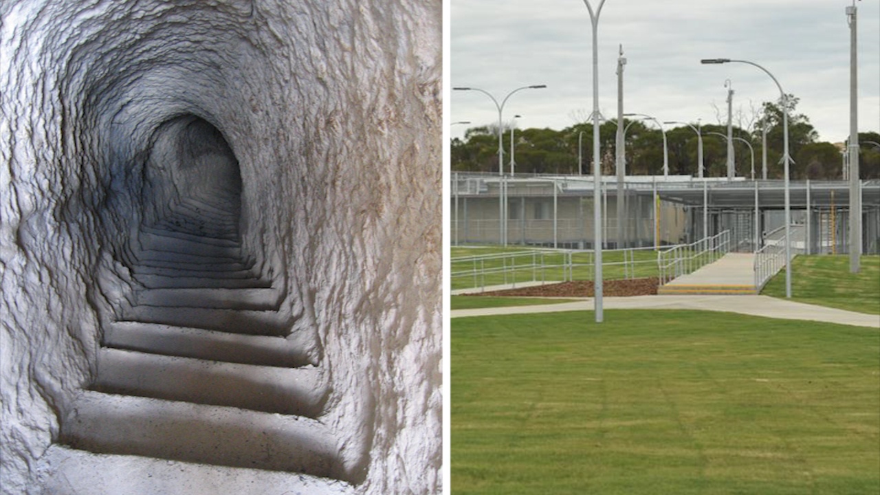 Phat hien duong ham o khu giam giu nguoi nhap cu tai Australia hinh anh