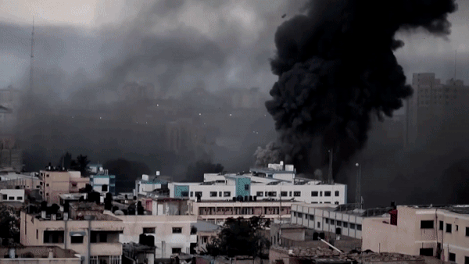 Israel thuc hien hang tram cuoc khong kich vao Gaza hinh anh