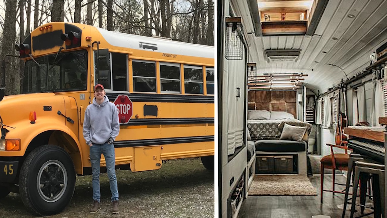 Chi 10.000 USD nang cap xe buyt cu thanh nha di dong hinh anh