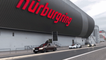 Loat sieu xe doc nhat cua Bugatti chay tren duong dua Nurburgring hinh anh