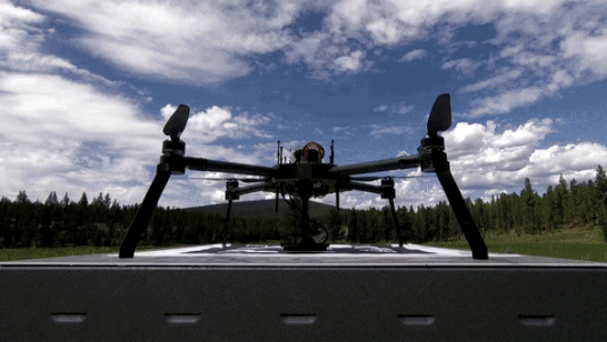 Thu nghiem drone giup chua chay va du bao hoa hoan hinh anh