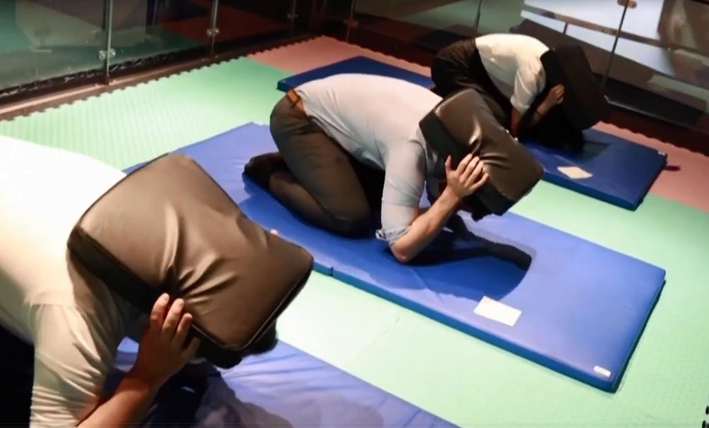 Nhat Ban mo phong dong dat hinh anh