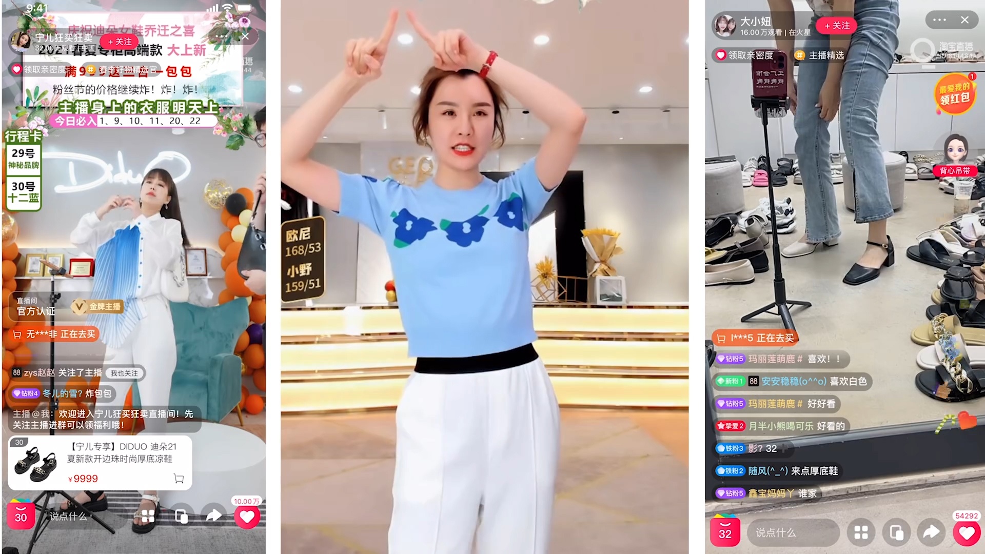 Bung no mua sam qua livestream tai Trung Quoc hinh anh